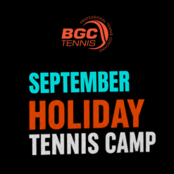 September Holiday Tennis Camp - Day 1